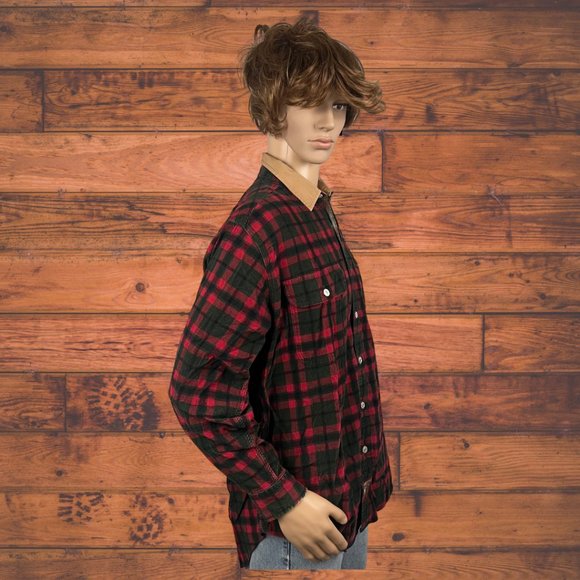 Tommy Hilfiger Full button down Medium Flannel - Picture 2 of 12